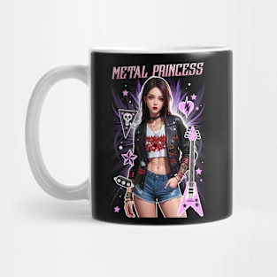 Metalhead Girl 02 Mug